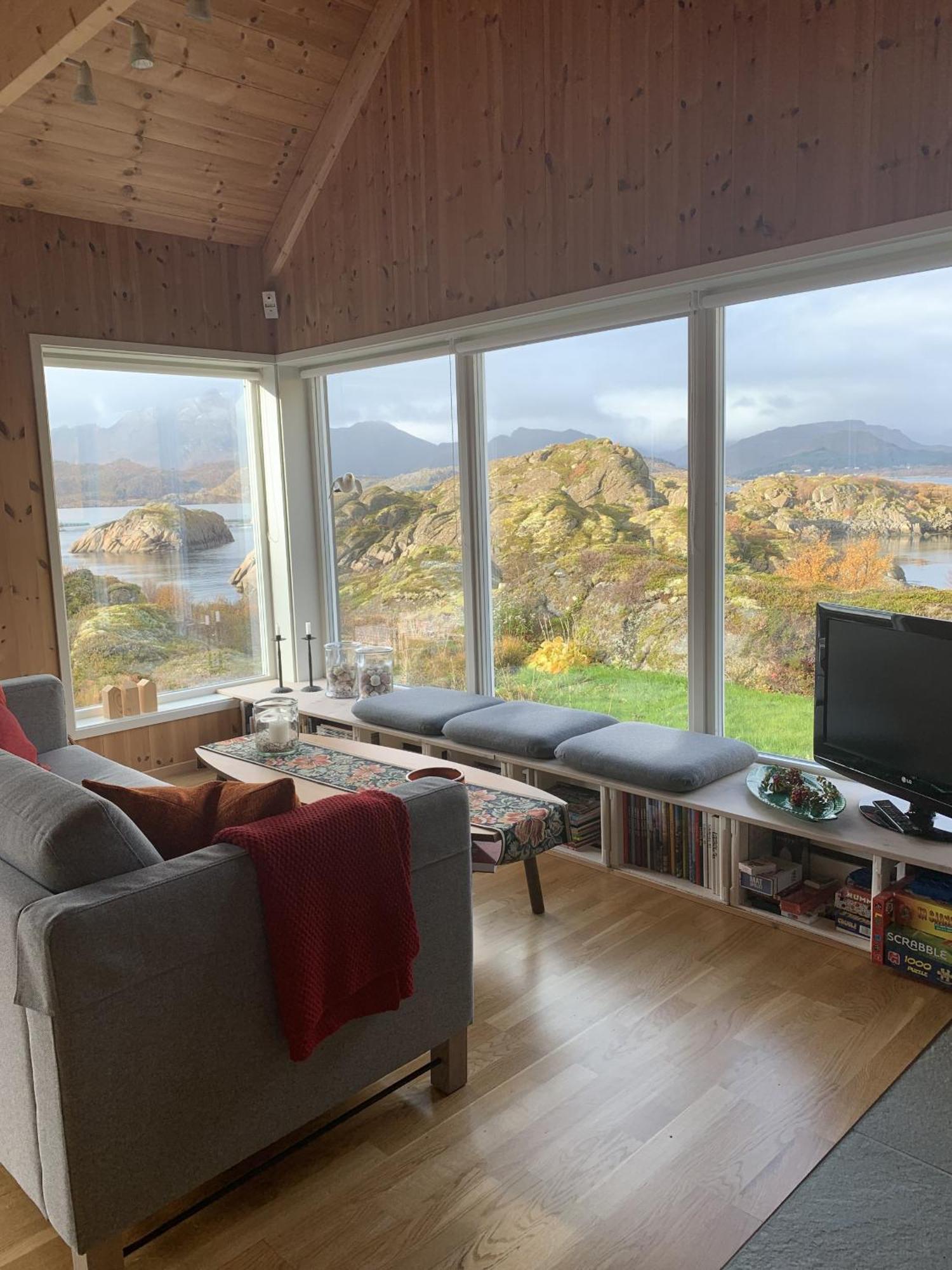 Unique Private Cabin In Lofoten Leknes Ngoại thất bức ảnh
