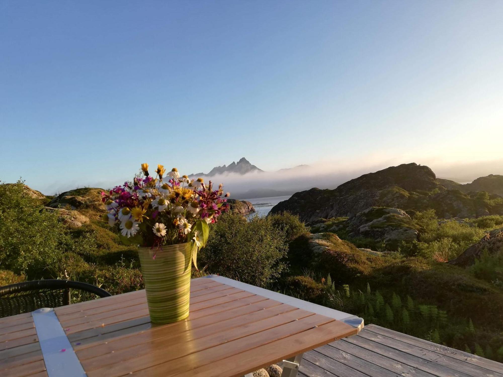 Unique Private Cabin In Lofoten Leknes Ngoại thất bức ảnh
